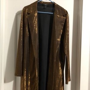 Forever 21 Plus Copper Blazer